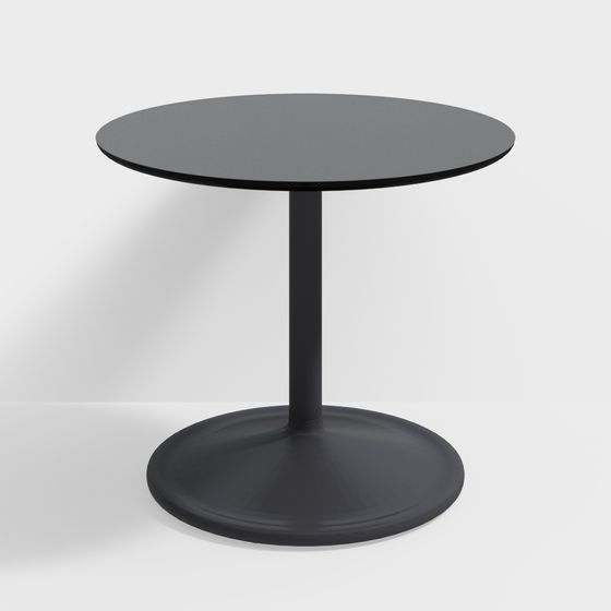 Мягкий боковой столик Muuto H40 Dia48