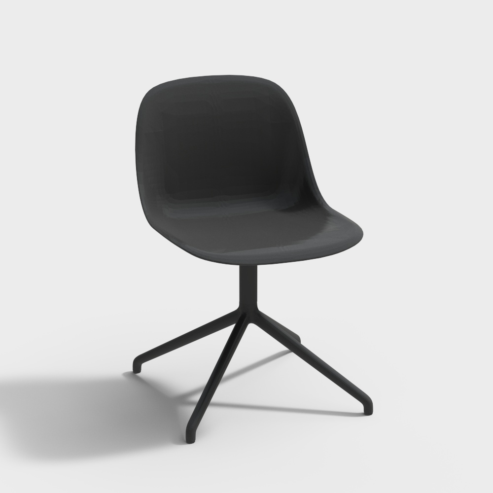 Muuto 섬유 사이드 체어 회전대