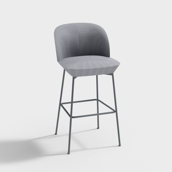 Urban Luxe Bar Stool 3D model