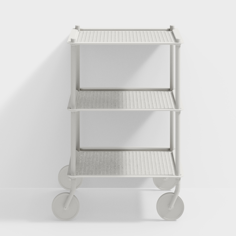 Xe đẩy hàng 3 tầng