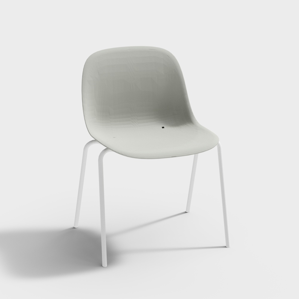 덴마크 의자 - Muuto - 파이버 사이드 체어