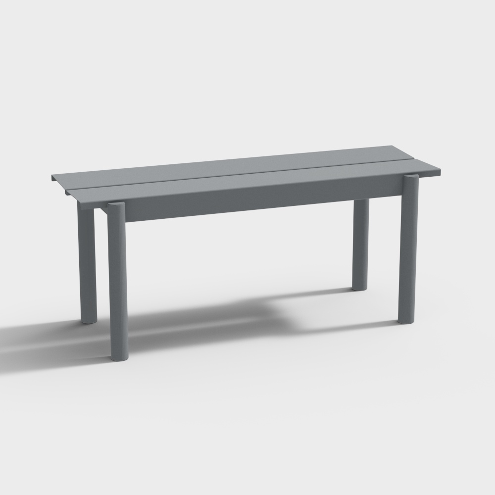 ม้านั่งเหล็กแบบเส้น 1100