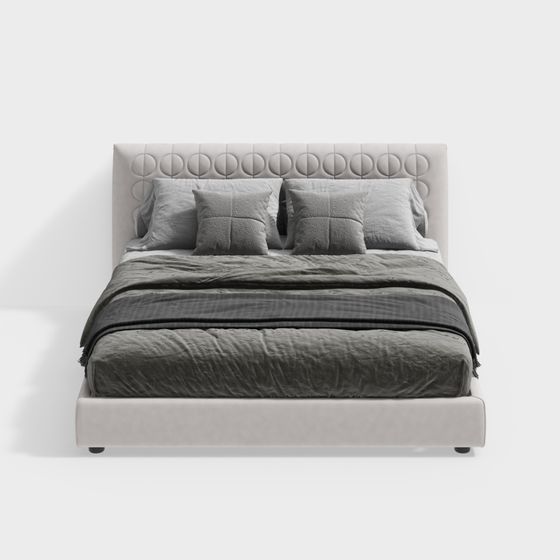 Urban Comfort Bed Frame 3D model