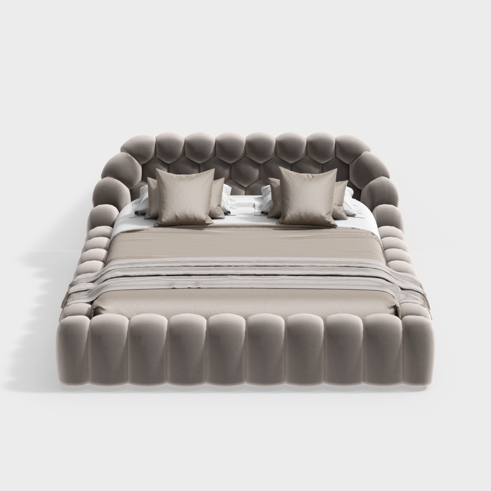 Complete assembly - modern series - net red bed - 06