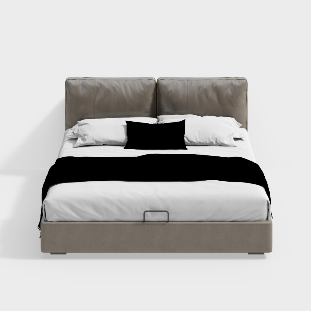 Assemblage complet - Série moderne - Lit en peluche - 11