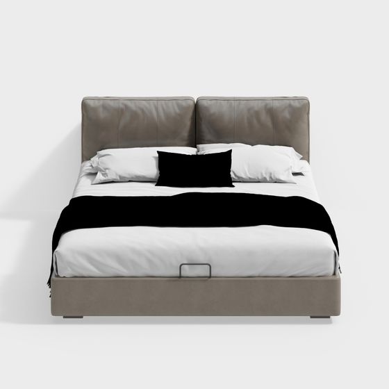 Assemblage complet - Série moderne - Lit en peluche - 11