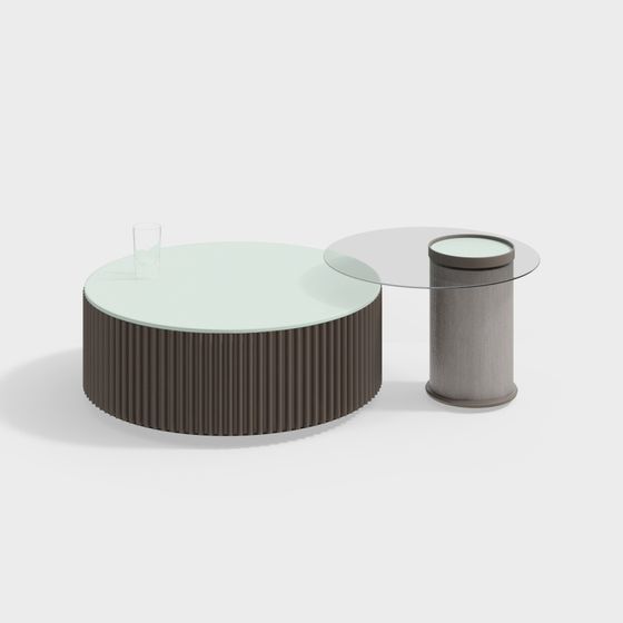 Streamlined Coffee Table 3D model