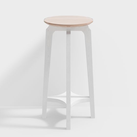 Urban Luxury Barstool 3D model