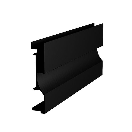 Built-in Metal Skirting Board 3D Model - 60cm