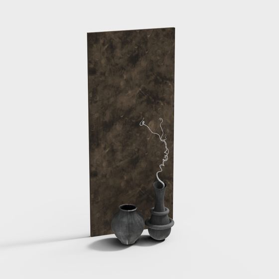 Antique with Swirling Smoke 3D model