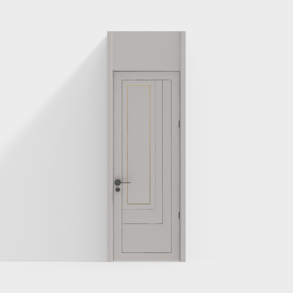 R-02 single door--with bright interior door