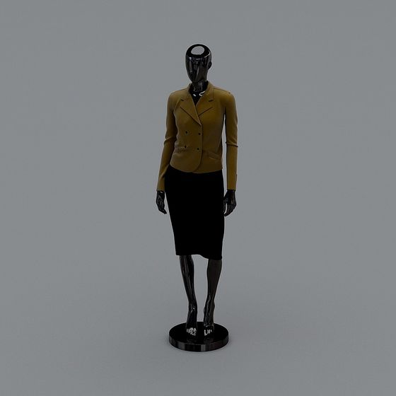 Stylish Low-Polygon 3D Model Design