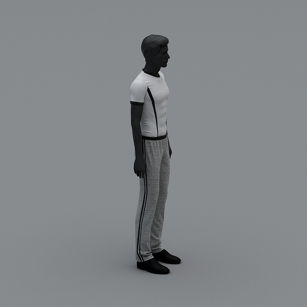 Urban Jogger 3D model