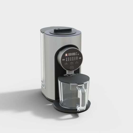 Smart Coffee Machine 3D model for Modern Living