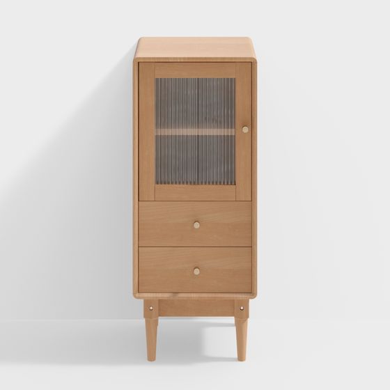 Mid-Century Cabinet 3D model