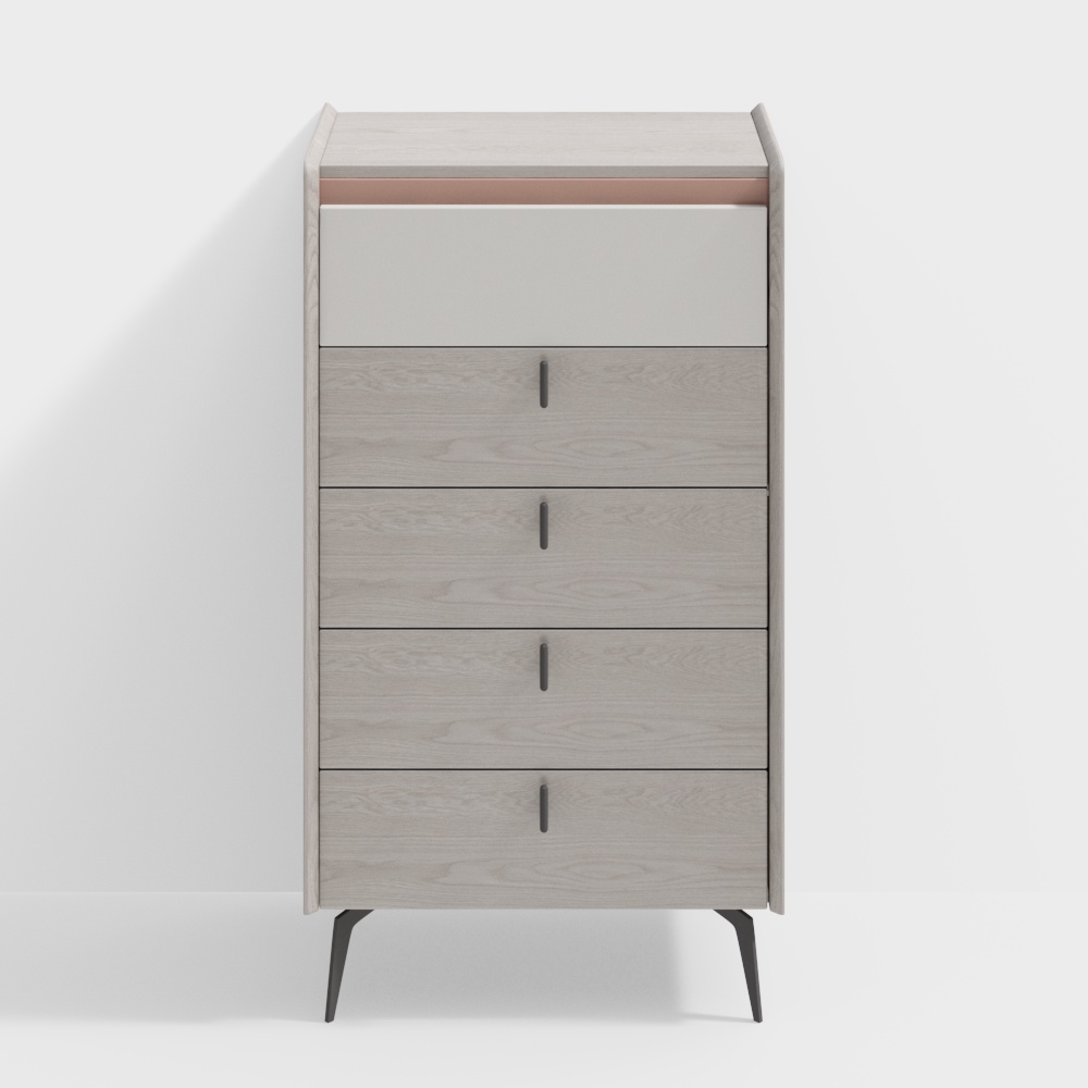 Mid-Century Modern Dresser 3D model