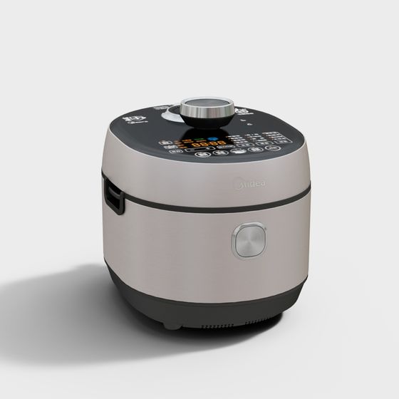 Stylish Smart Rice Cooker 3D model