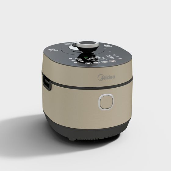 Midea Smart Rice Cooker 3D Model