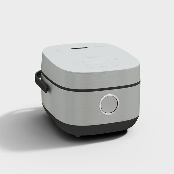 Modern Electric Rice Cooker 3D model