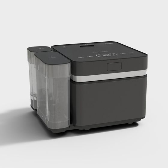 Smart Kitchen Appliance 3D model for Contemporary Designs