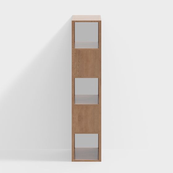 Urban Window Bookshelf 3D model