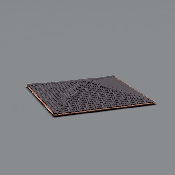 Low Poly Roof 3D model