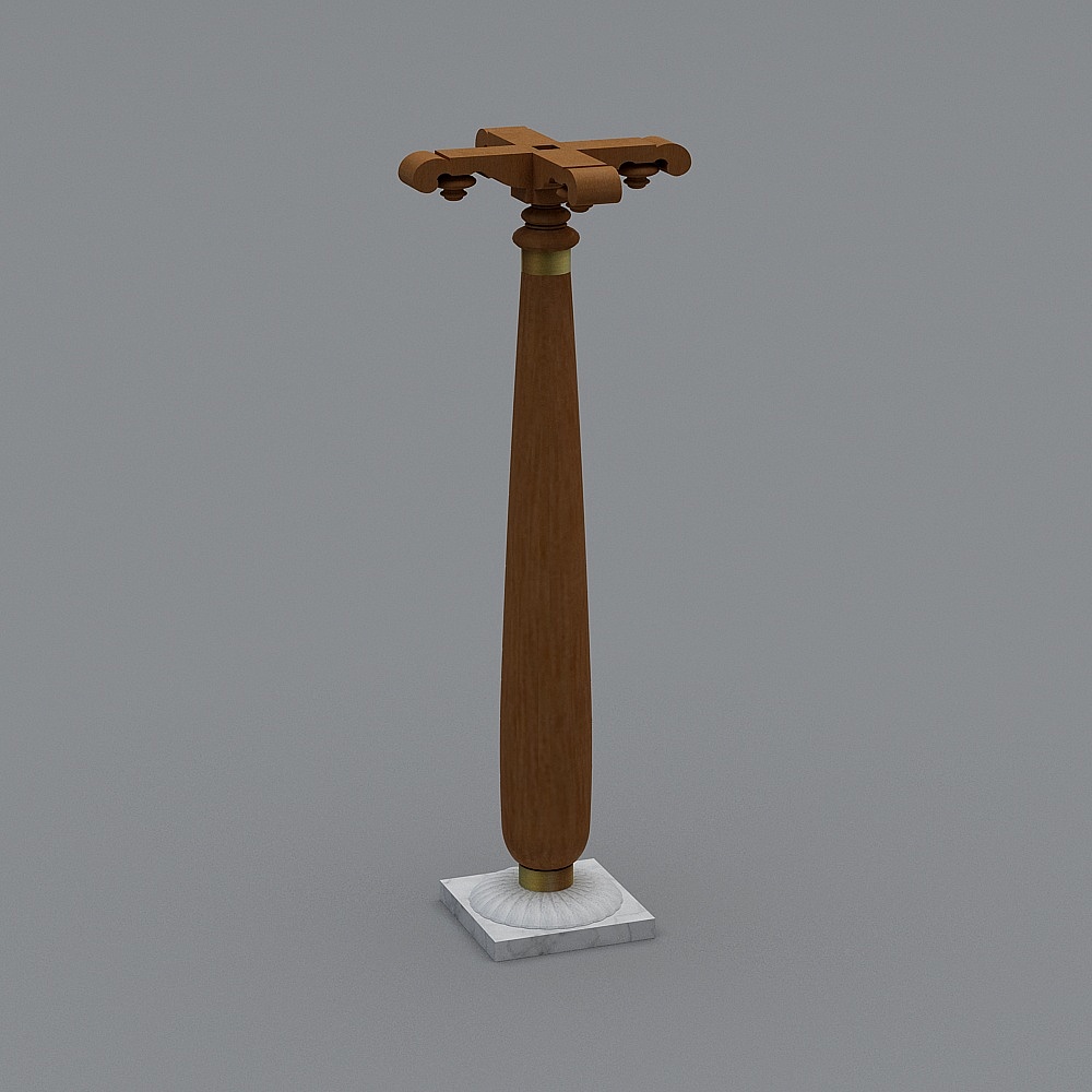 Elegant Column 3D model