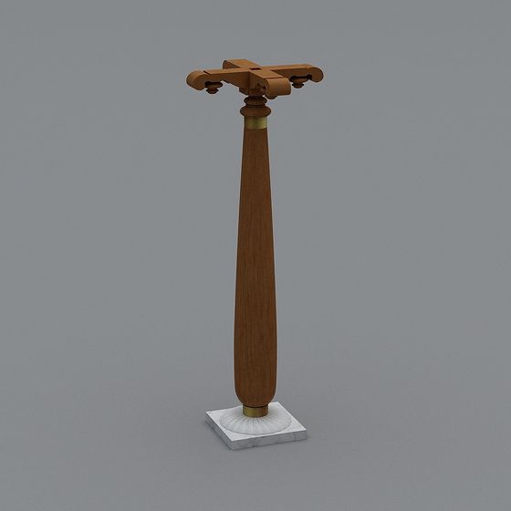 Elegant Column 3D model