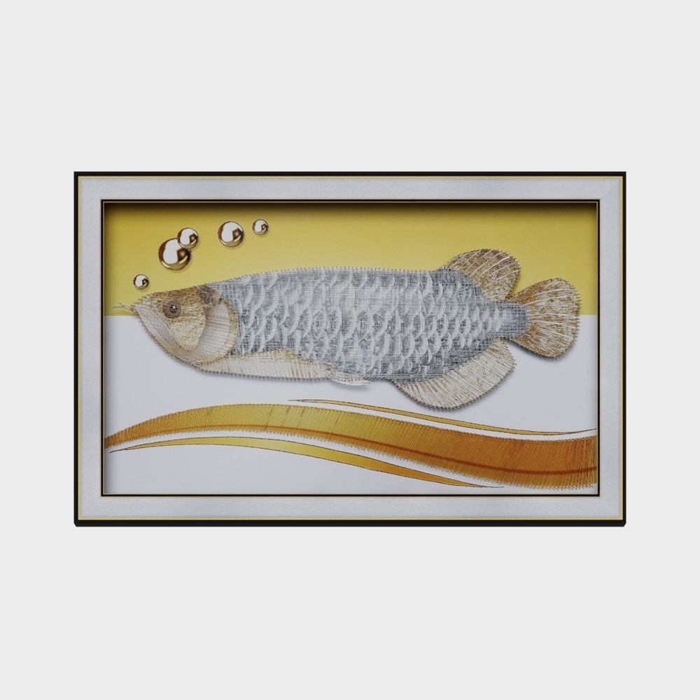 - Physical Framed Painting - Restaurant Decoration Painting - RS-005