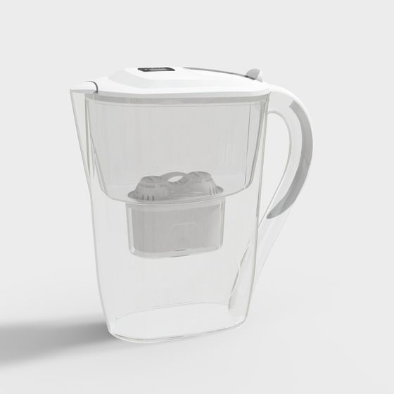 Minimalist Water Purifier 3D model