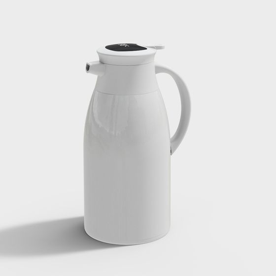 Minimalist Insulated Kettle 3D model
