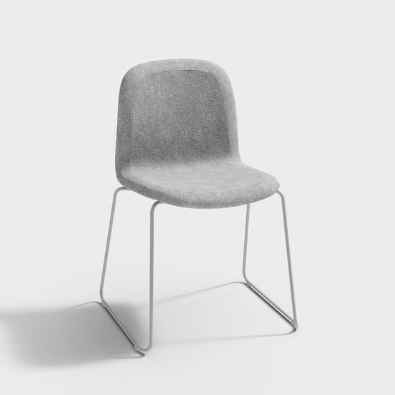 Urban Elegance Chair 3D model for Modern Spaces