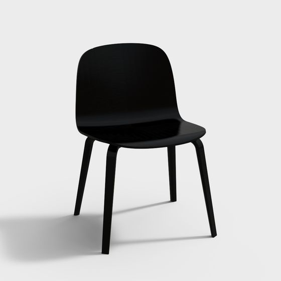 ヴィス ワイドチェア ウッドベース