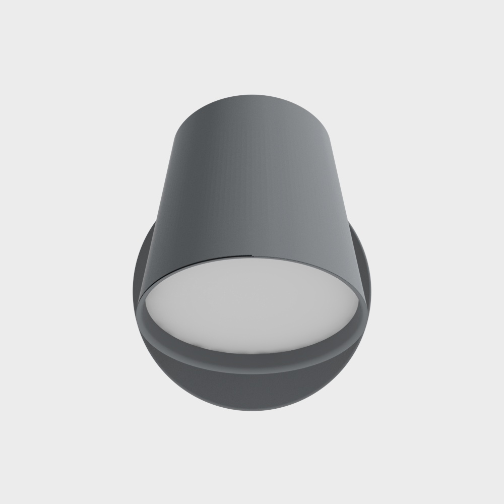 Lampada da parete a punta