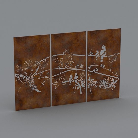 Forest Harmony Low-Poly 3D model