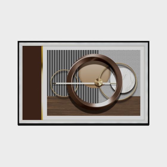 Low Poly Luxury Decorative 3D Model