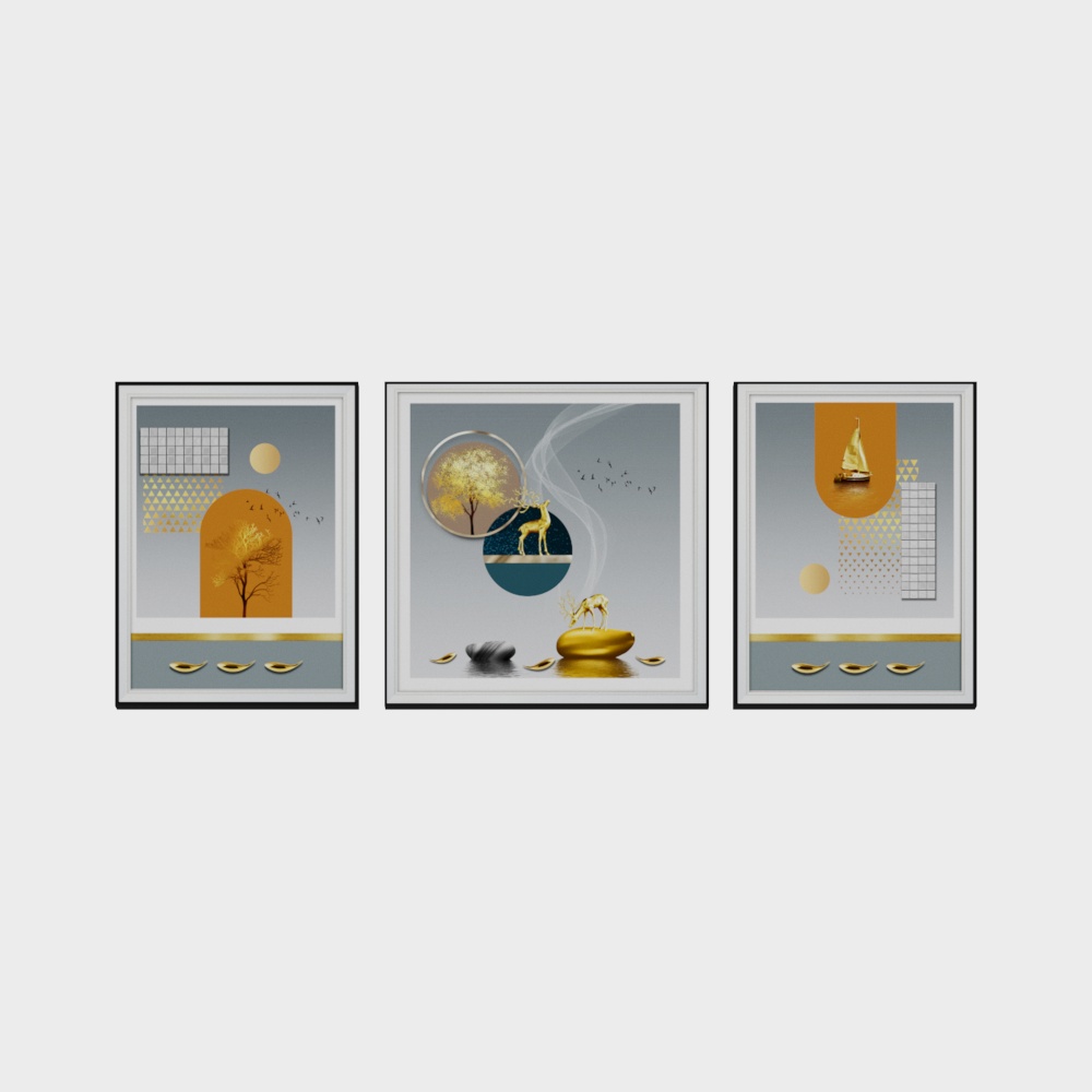 Living Room Decoration Painting-JY-016