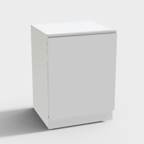 Urban Minimalist Cabinet 3D model