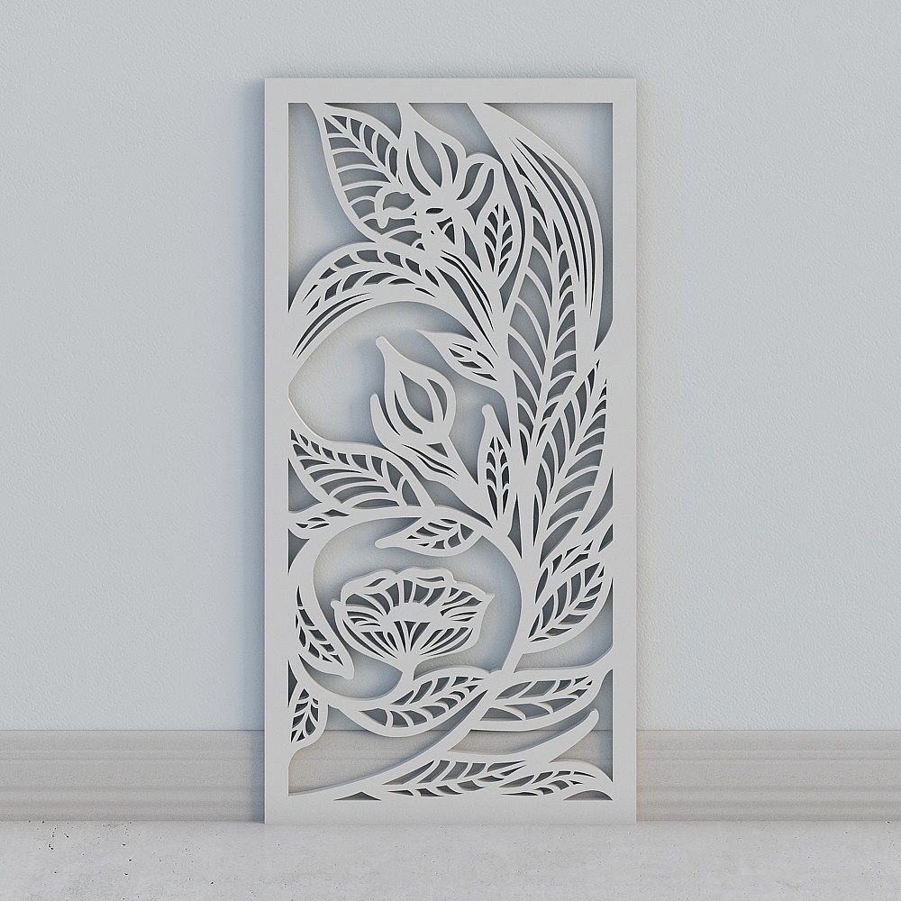 Luminous Garden Panel 3D model