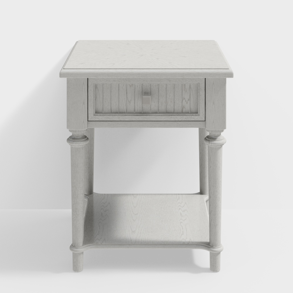 Elegant Simple Side Table 3D model for Modern Spaces