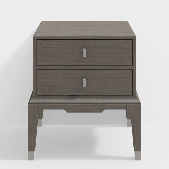 City Corner Nightstand 3D model