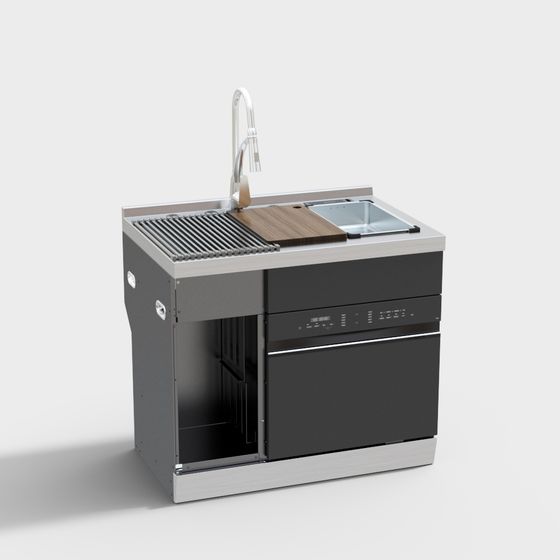 Midea - ซิงค์แบบรวม - XQ02-3D