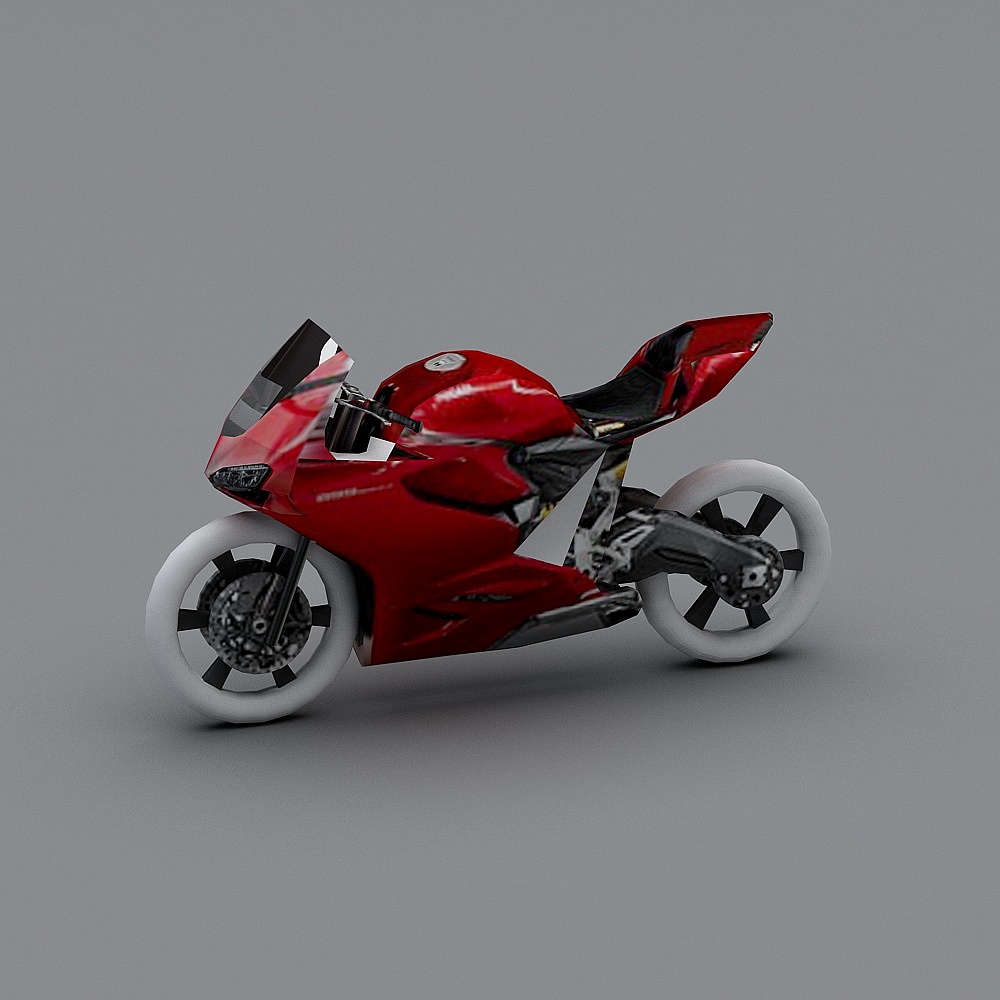 Speedster 3D model Motorcycle