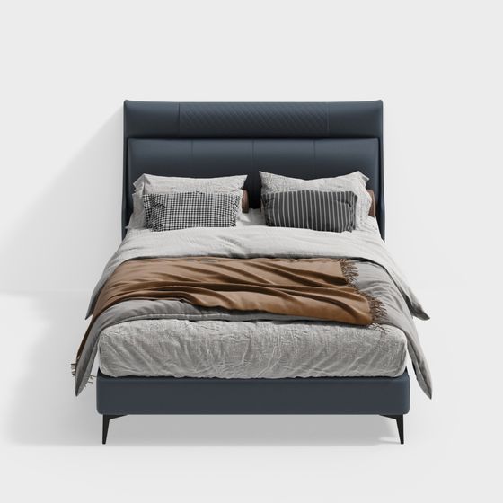 Urban Comfort 3D model Bed