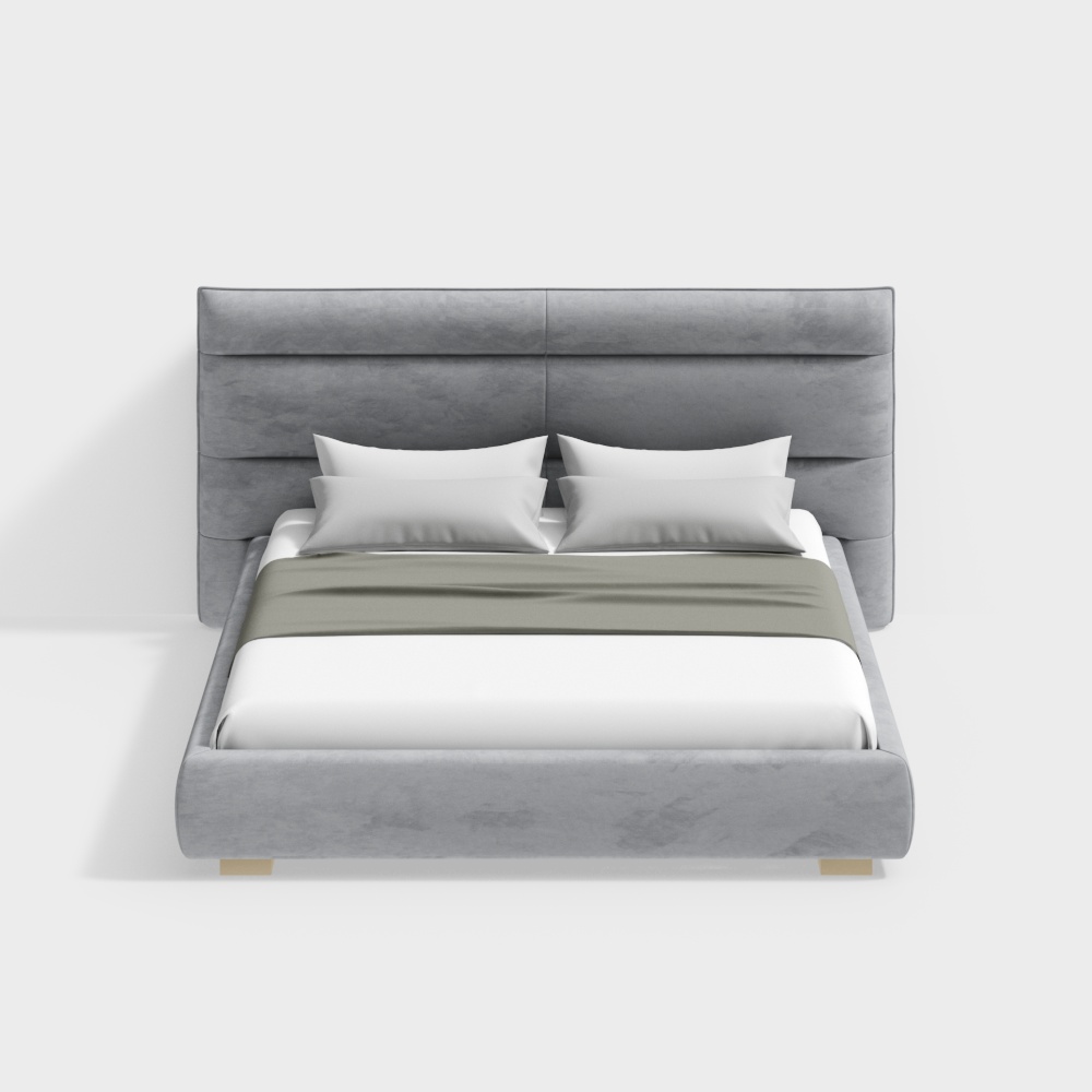 LP-C-187 Casa Series Frosted Cloth Bed (1.8M)