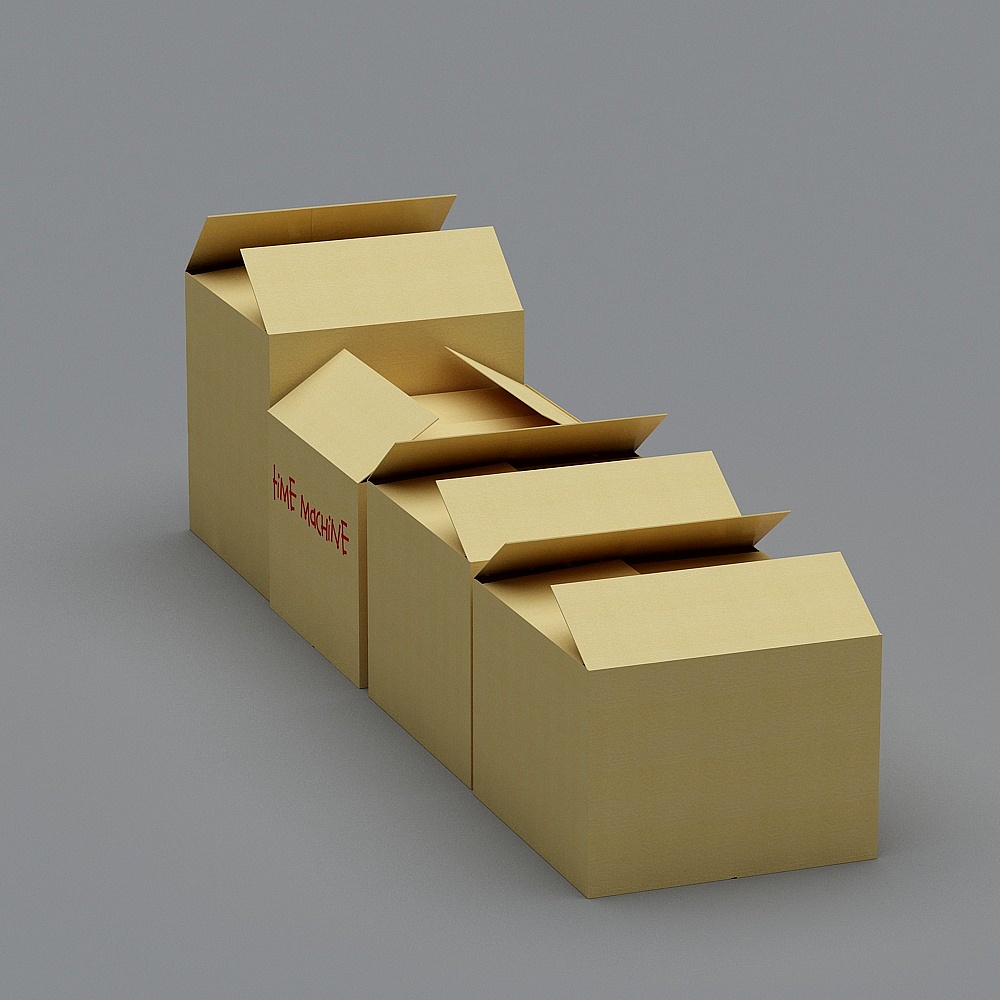 Time Machine 3D Model