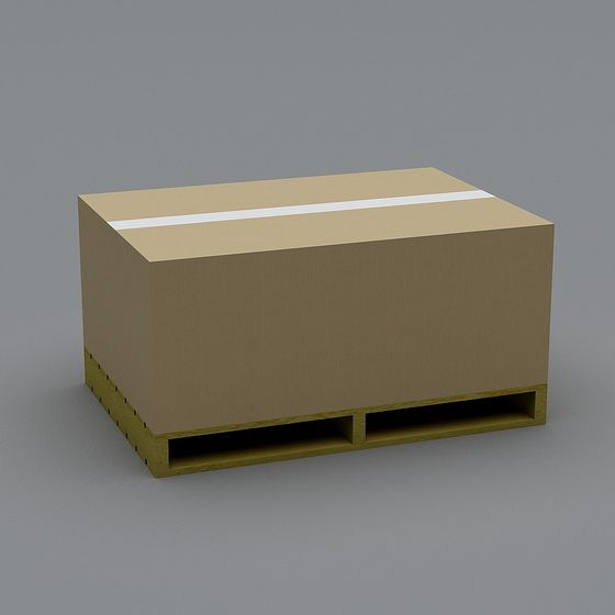Pallet Box 3D model