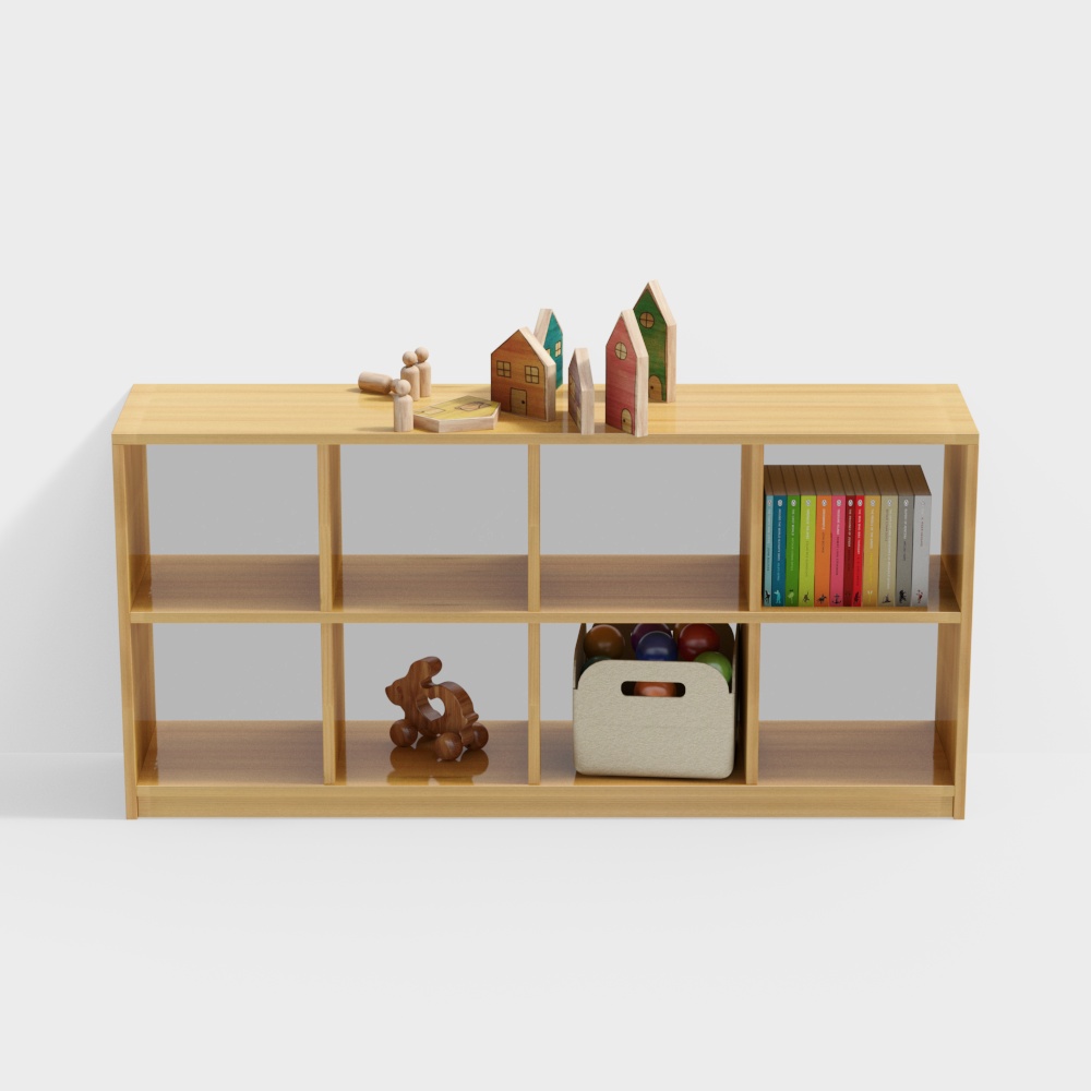Kindergarten partition cabinet
