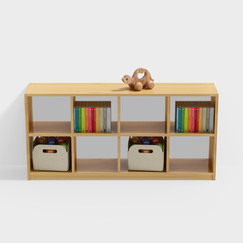 Kindergarten partition cabinet