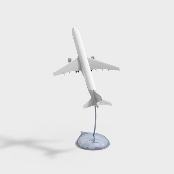 Dream Jet Plane 3D Model - Soaring Sky